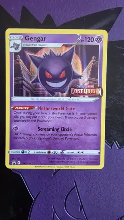 Gengar SWSH241 Lost Origin Prerelease Stamped Promo Pokemon Card NM-Mint TCG - Image 1