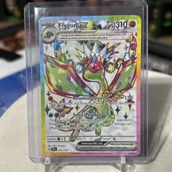 Pokemon TCG Flygon ex 222/191 Surging Sparks SIR Mint English - Image 1