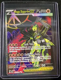 Pokemon TCG Mega Zygarde EX 104/088 Perfect Order Ultra Rare - Image 1