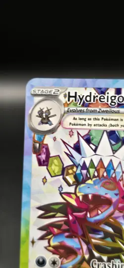 Hydreigon ex 223/191 Holo Pokemon TCG SV08: Surging Sparks NM A4 - Image 5