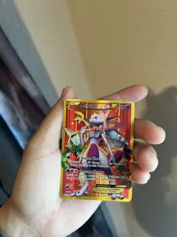 Pokemon TCG Mewtwo EX Full Art Secret Rare Card XY Breakthrough 164/162 LP-MP - Image 3