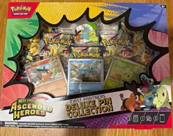 Pokemon TCG Mega Evolution Ascended Heroes First Partners Deluxe Pin Collection - Image 1