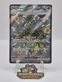 Pokemon TCG Espathra EX 214/091 Paldean Fates Mint/Near Mint - Image 1
