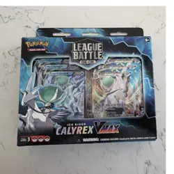 Pokemon Pokemon TCG League Battle Deck Ice Rider Calyrex VMAX 60 Cards 2022 EN - Image 1