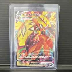 Nintendo Tapu Koko VMAX 057/163 Sword & Shield Ultra Rare Holo Pokemon TCG - Image 1