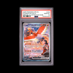 🔥 PSA 10 🔥 Pokemon TCG Ethan's Ho-Oh ex 230/182 SV10 Destined Rivals SIR Holo - Image 1