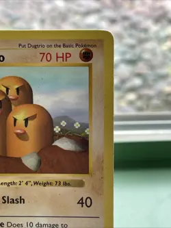 Pokemon TCG Dugtrio Expedition Base Set Holo Rare 19/102 1st ED Shadowless - Image 3