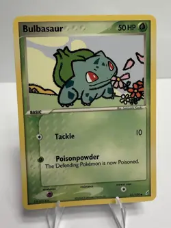 Pokemon TCG Bulbasaur EX Crystal Guardians Card 45/100 Regular Common - Image 1
