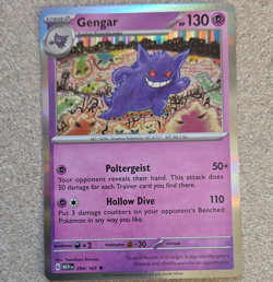 Nintendo Pokemon TCG Gengar 094/165 Scarlet & Violet 151 Holo Rare 2023 EN - Image 1