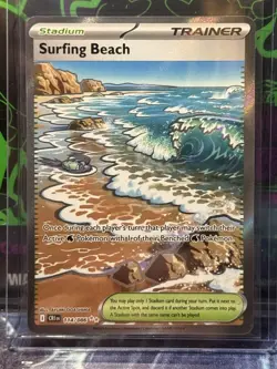 Pokemon TCG Surfing Beach 114/086 Chaos Rising Holo ENG 2026 Odashima - Image 1