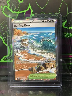 Pokemon TCG Surfing Beach 114/086 Chaos Rising Rare ENG - Image 1