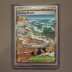 Surfing Beach FA 114/086 - Chaos Rising (2026). Raw. ENG. Pokemon TCG - Image 1