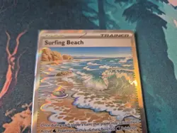 Pokemon TCG Surfing Beach 114/086 Chaos Rising Full Art Holo - Image 2