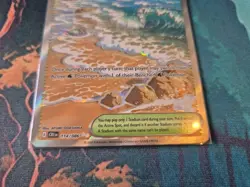 Pokemon TCG Surfing Beach 114/086 Chaos Rising Full Art Holo - Image 3