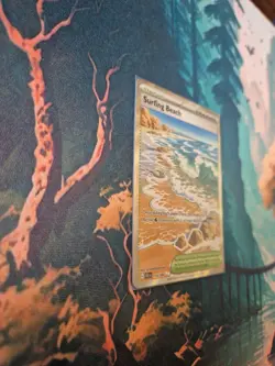 Pokemon TCG Surfing Beach 114/086 Chaos Rising Full Art Holo - Image 4