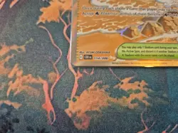 Pokemon TCG Surfing Beach 114/086 Chaos Rising Full Art Holo - Image 5