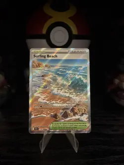 Pokemon TCG Surfing Beach Chaos Rising 114/086 Near Mint - Image 1