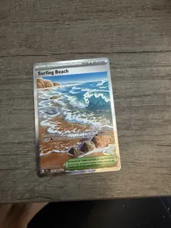 🔥 Pokemon TCG: Surfing Beach 114/086 Chaos Rising - Near Mint 🔥 - Image 1