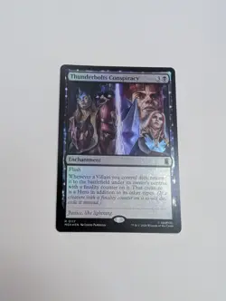 MTG - Thunderbolts Conspiracy (Foil) - Marvel Super Heroes NM/M Condition - Image 1