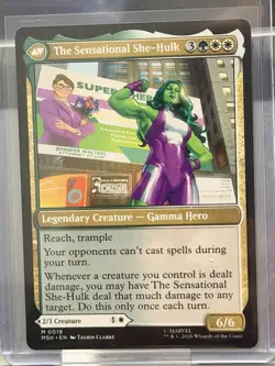 Jennifer Walters - The Sensational She-Hulk - MTG Marvel Super Heroes 0018 NM/M - Image 2