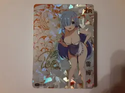 Rem Re:Zero Goddess Story DMG K1-ZR Anime Girl Waifu Card - Image 1