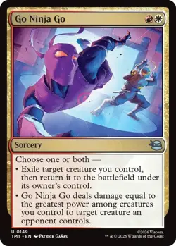 MtG Go Ninja Go U 0149 Teenage Mutant Ninja Turtles Regular Uncommon - Image 1