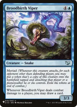 NM - Broodbirth Viper [LIST - 010/342] The List Reprints - Image 1