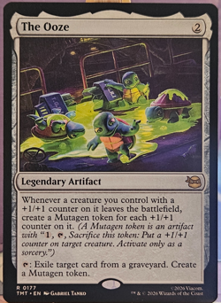 Magic: The Gathering The Ooze Teenage Mutant Ninja Turtles Regular R0177 NM - Image 2