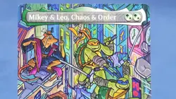 MTG TMNT Mikey & Leo, Chaos & Order (Borderless) R 200 NM 8* - Image 2