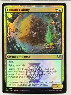 Magic the Gathering - Cuboid Colony 183 Foil - Image 1