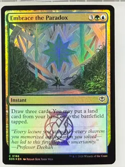 Magic the Gathering - Embrace the Paradox 186 Foil - Image 1