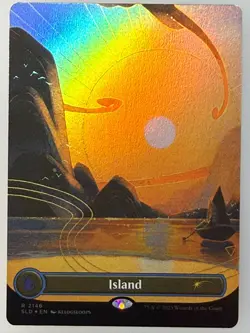 Magic the Gathering - Plains Foil 2146 Secret Lair - Image 1