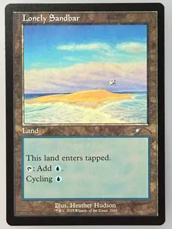 Magic the Gathering - Lonely Sandbar 2161 Secret Lair - Image 1