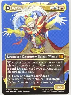 Magic the Gathering - Kefka, Court Mage 398 - Image 1