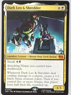 Magic the Gathering - Dark Leo & Shredder 142 - Image 1