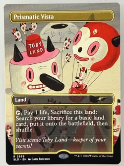 Magic the Gathering - Prismatic Vista Secret Lair 2699 - Image 1