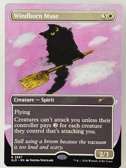 Magic the Gathering - Windborn Muse Secret Lair 2687 - Image 1