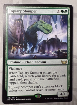 Magic the Gathering - Topiary Stomper 160 - Image 1