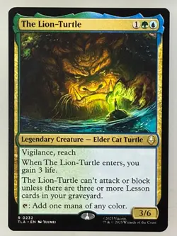 Magic the Gathering - The Lion-Turtle 0232 - Image 1