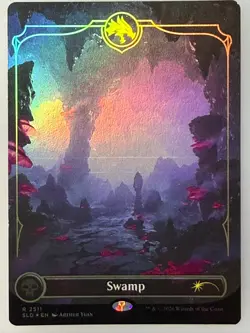 Magic the Gathering - Swamp Foil 2511 Secret Lair - Image 1