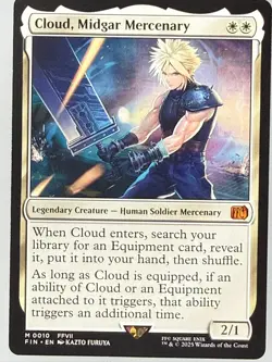 Magic the Gathering - Cloud, Midgar Mercenary 10 - Image 1