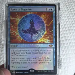 Force of Negation Modern Horizons Foil Instant 052/254 Blue Rare English 2019 - Image 1