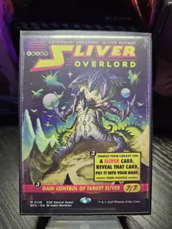 MtG Sliver Overlord Showcase Special Guest EoE Non Foil NM - Image 1