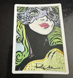 Auramancer Foil Dominaria Remastered Painted Artist Proof - Image 1