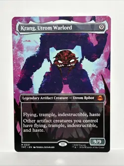 Krang, Utrom Warlord (Borderless) Teenage Mutant Ninja Turtles Regular💎🪄 - Image 1