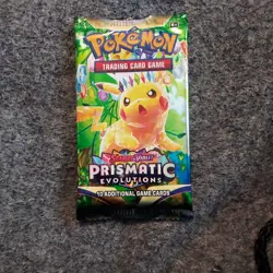 Pokemon Prismatic Evolutions Booster Pack - 10 Cards/Pack - Random Art - SEALED - Image 1