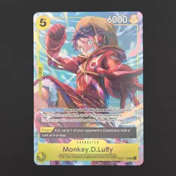 One Piece TCG Monkey D. Luffy OP07-109 Illustration Box Vol. 3 Promo - LP+ - Image 1