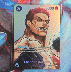 Charlotte Katakuri (Alternate Art) OP11-067 SP Holo English One Piece TCG - Image 1