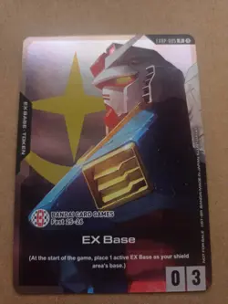 EX Base EXBP-005 Gundam TCG Bandai Card Games Fest 25-26 Stamped Exclusive Promo - Image 1