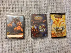 WOW World of Warcraft TCG Class Starter Deck war of the elements CARDS SEALED - Image 1